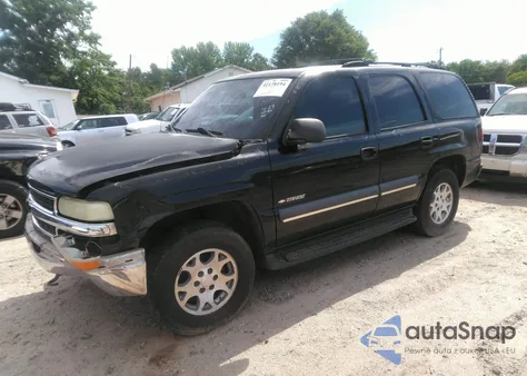 2002 Chevrolet Tahoe Ls z USA, uszkodzony, nr VIN 1GNEK13Z22J277754